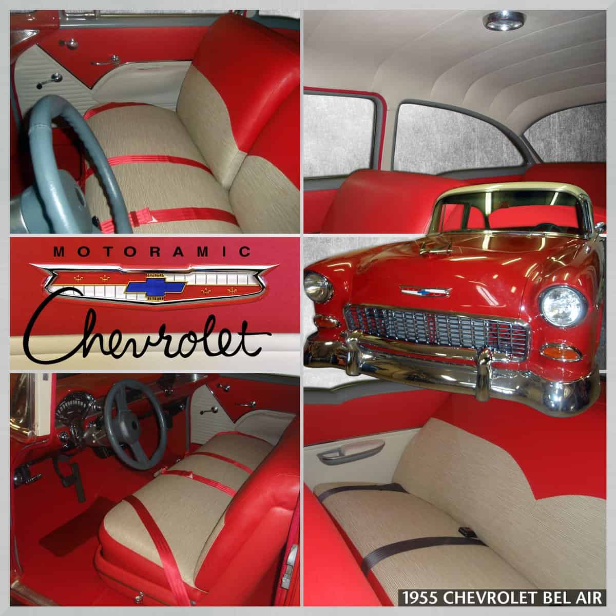 1955 Chevrolet Bel Air - Vehicle Upholstery Renovation