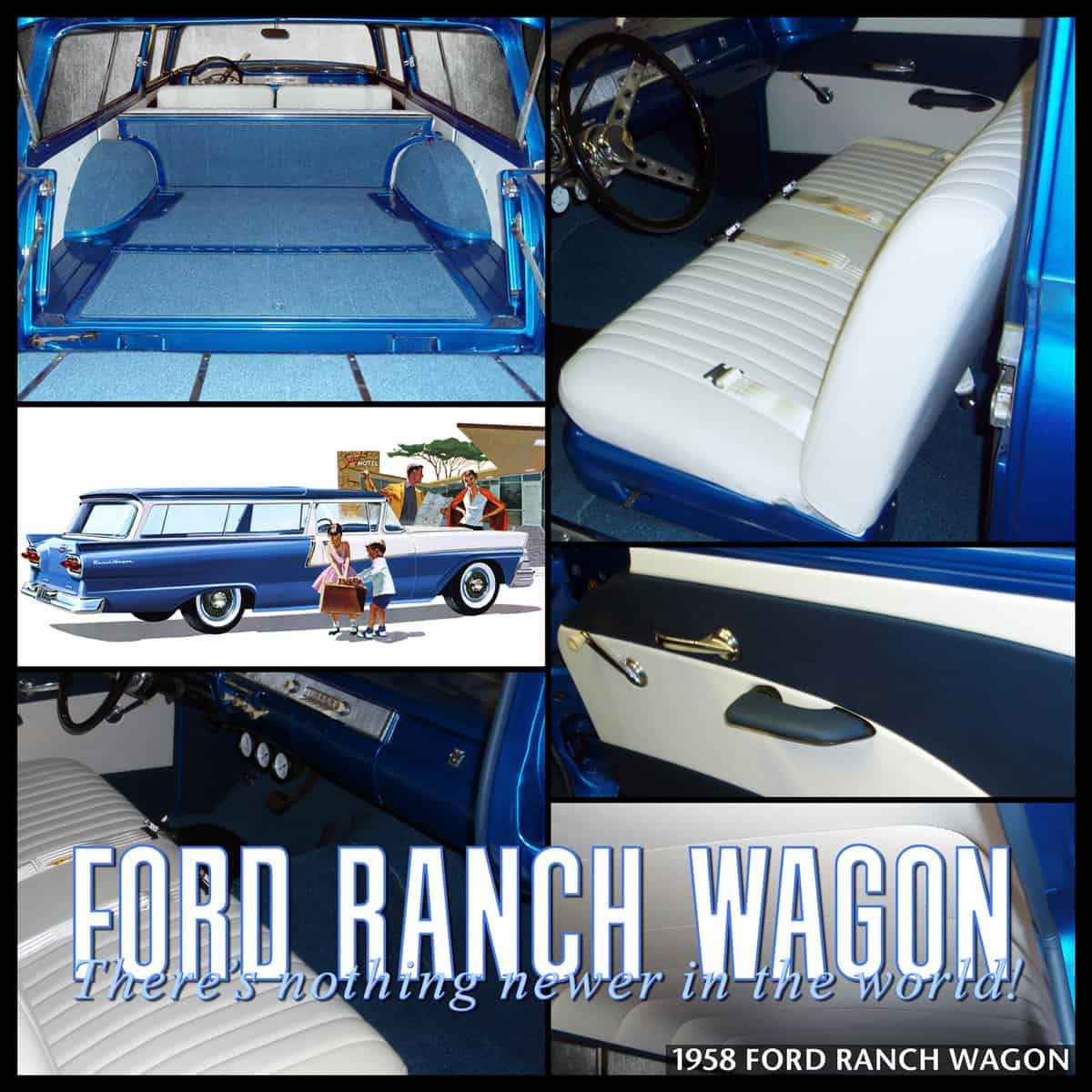 Automobile Upholstery Restoration -1958 Ford Ranch Wagon