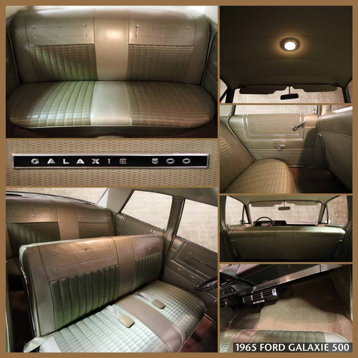 Automobile Upholstery Restoration / Vehicle Upholstery Renovation - 1965 Ford Galaxie 500